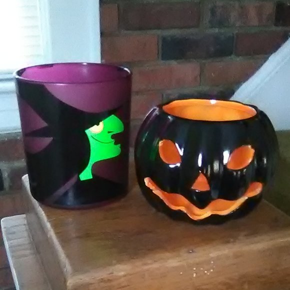 Halloween Candleholders/2 - Picture 1 of 6